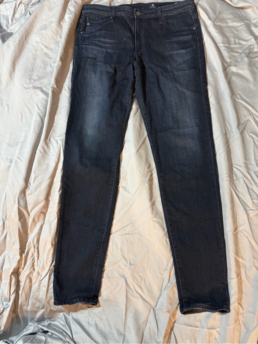 Ag Adriano Goldschmied Women’s High Rise Dark Wash Jeans